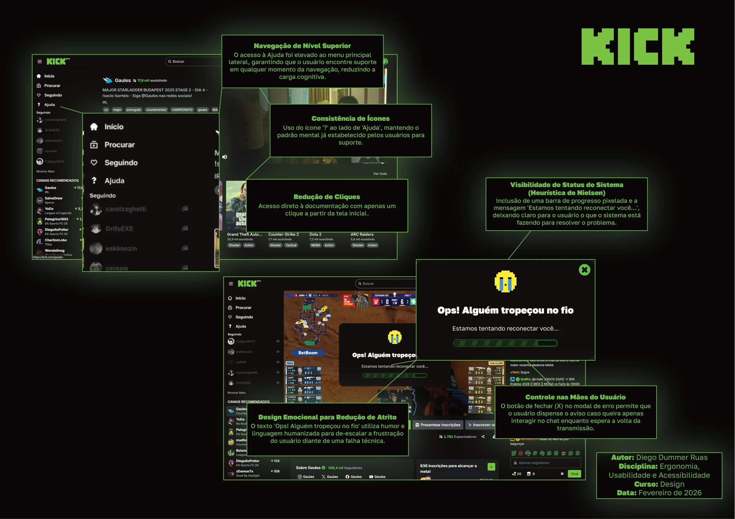 Thumbnail do projeto Kick.com